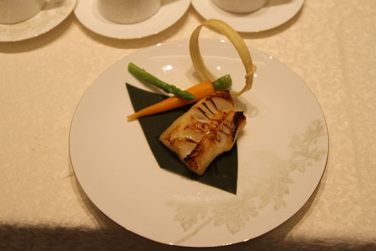 香烤銀鱈魚。 花惠生 供圖