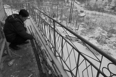 隗永寶補償給村民的鋼筋。京華時報記者 韓林君 攝