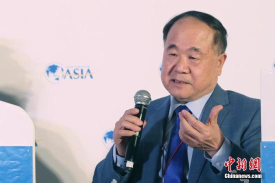 資料圖：莫言。 中新社記者 韓海丹 攝