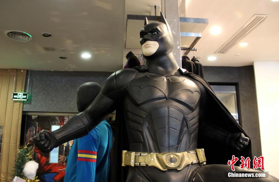 內(nèi)地動漫熱經(jīng)久不衰 蝙蝠俠系列現(xiàn)西安一商場