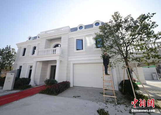 看！這些別墅都是3D打印出來的 僅耗時1天