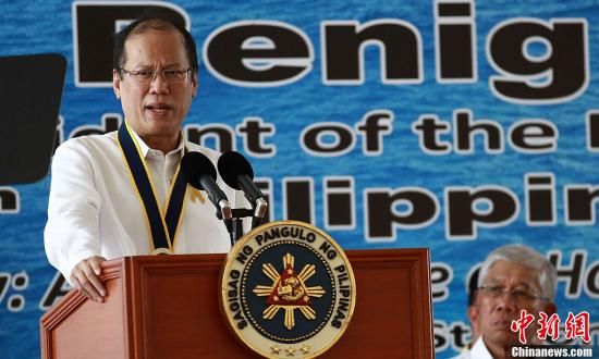 　　資料圖：菲律賓總統(tǒng)阿基諾。中新社發(fā) Malacanang 攝