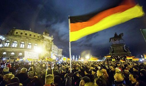 示威現(xiàn)場(chǎng)。