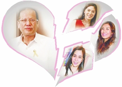 阿基諾三世盡管交往過至少18個女朋友，但他至今仍未婚。菲律賓專欄作家羅利基說，自從阿基諾三世2010