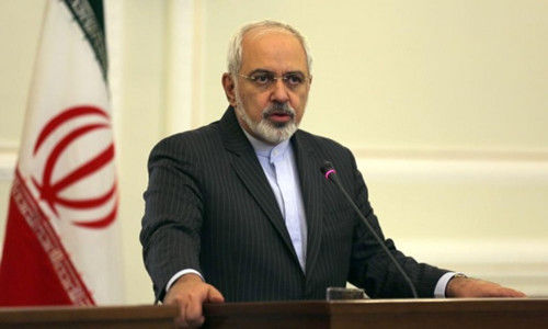 伊朗外交部長(zhǎng)扎里夫。