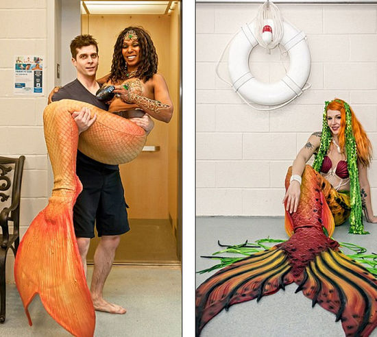 美國舉辦美人魚大會(huì) 超300名