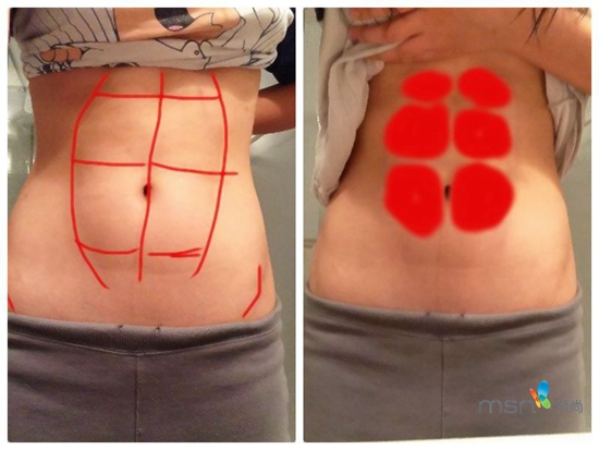 蔡依林 你的馬甲線“脫妝”了！