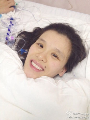 　圖片來(lái)源;桑蘭微博。