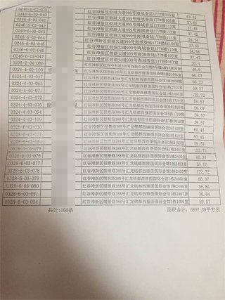南昌中級人民法院一法官證實(shí)，他從南昌市房管局調(diào)出徐林保及其家人名下的部分房產(chǎn)信息表。