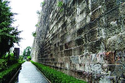 　　東水關(guān)處的城墻。資料圖片