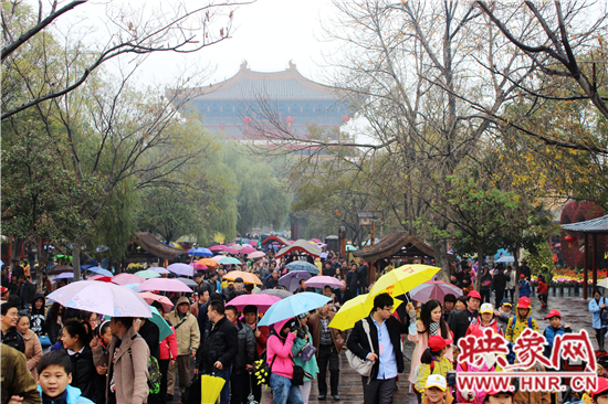 天好、花美 中國(guó)開封第32屆菊花文化節(jié)延長(zhǎng)一周