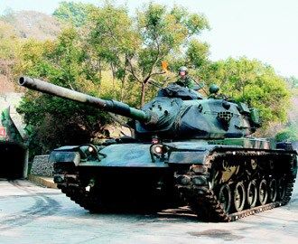 圖為M60A3同型戰(zhàn)車(chē)。圖片來(lái)源：臺(tái)灣媒體