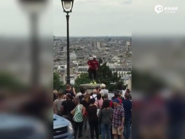 牛！黑人小哥開掛技能不斷