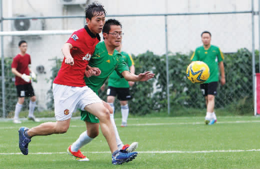 平安保險與農(nóng)大體院的這場比賽，在上半場就失去了懸念