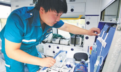 每個(gè)比賽，醫(yī)護(hù)人員都會(huì)提前出現(xiàn)