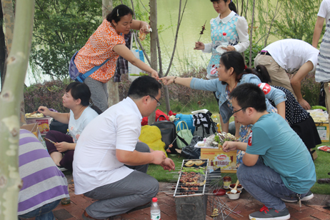 燒制開始嘍！