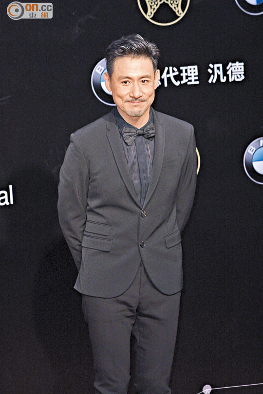 張學(xué)友排除萬難出席金曲獎(jiǎng)。