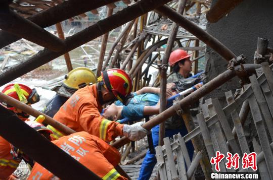 事故現(xiàn)場(chǎng)。丁強(qiáng) 攝